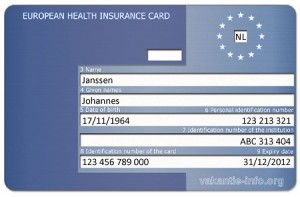 ehic Europese Gezondheidskaart